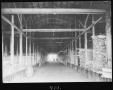 Photograph: [Manufactured Lumber Shed Interior]