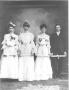 Photograph: [Mineral Wells High School's First Graduating Class, 1903]