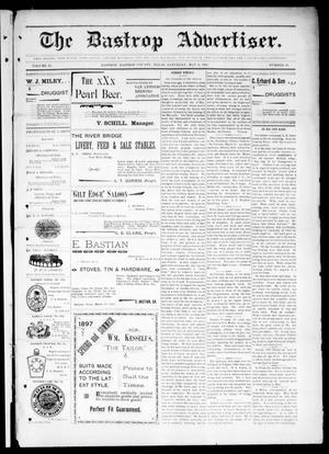 Primary view of object titled 'The Bastrop Advertiser (Bastrop, Tex.), Vol. 45, No. 10, Ed. 1 Saturday, May 8, 1897'.