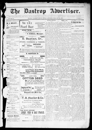 Primary view of object titled 'The Bastrop Advertiser (Bastrop, Tex.), Vol. 48, No. 8, Ed. 1 Saturday, February 24, 1900'.