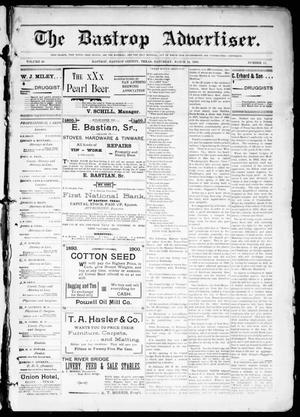 Primary view of object titled 'The Bastrop Advertiser (Bastrop, Tex.), Vol. 48, No. 12, Ed. 1 Saturday, March 24, 1900'.