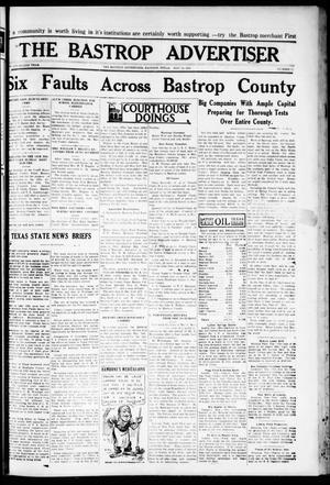 Primary view of object titled 'The Bastrop Advertiser (Bastrop, Tex.), Vol. 72, No. 51, Ed. 1 Thursday, May 14, 1925'.