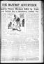 Newspaper: The Bastrop Advertiser (Bastrop, Tex.), Vol. 77, No. 7, Ed. 1 Thursda…