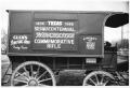 Photograph: Texas Sesquicentennial Wagon Train in Abilene