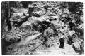 Thumbnail image of item number 1 in: '[Photograph of White Rock Creek- Reservoir Intake Stream Drill Holes]'.