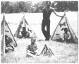 Primary view of [Photograph of Teepees at a Park]