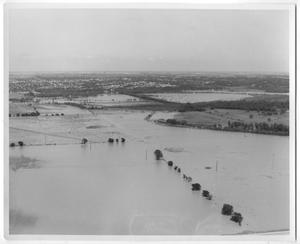 Primary view of object titled '[Photograph of a City Flood]'.