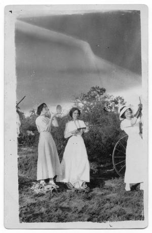 Primary view of [Women posing with rifles]