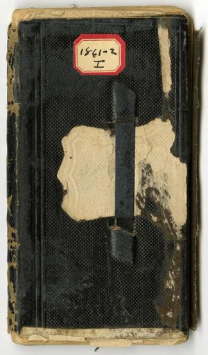 Primary view of object titled '[Journal of Josephus C. Moore, May 20, 1861 to September 2, 1862]'.