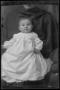 Photograph: [Baby in a white gown]