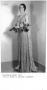 Thumbnail image of item number 1 in: '[Virginia Winn in gown made of vegetable]'.