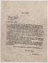 Thumbnail image of item number 1 in: '[Letter from Dr. Edwin D. Moten to Dr. Dennis A. Bethea, September 30, 1943]'.