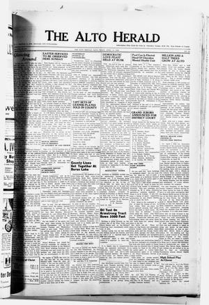 Primary view of object titled 'The Alto Herald (Alto, Tex.), Vol. 48, No. 45, Ed. 1 Thursday, April 14, 1949'.