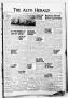 Thumbnail image of item number 1 in: 'The Alto Herald (Alto, Tex.), No. 23, Ed. 1 Thursday, November 15, 1956'.