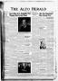 Thumbnail image of item number 1 in: 'The Alto Herald (Alto, Tex.), No. 31, Ed. 1 Thursday, January 5, 1961'.
