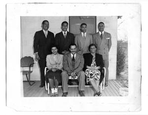 Primary view of object titled '[Lloyd Logan, Sr. and family, 1948]'.