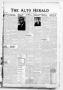 Thumbnail image of item number 1 in: 'The Alto Herald (Alto, Tex.), No. 35, Ed. 1 Thursday, January 27, 1966'.