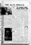 Thumbnail image of item number 1 in: 'The Alto Herald (Alto, Tex.), No. 46, Ed. 1 Thursday, April 14, 1966'.