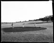 Photograph: [Three unidentified golfers on the green]