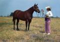 Photograph: [Pam Repkie with Horse]
