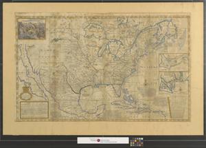 Primary view of object titled 'A new map of the north parts of America claimed by France under ye names of Louisiana, Mississipi, Canada, and New France with ye adjoining territories of England and Spain : to Thomas Bromsall, esq., this map of Louisiana, Mississipi & c. is most humbly dedicated, H. Moll, geographer.'.