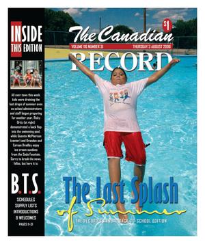 Primary view of object titled 'The Canadian Record (Canadian, Tex.), Vol. 116, No. 31, Ed. 1 Thursday, August 3, 2006'.
