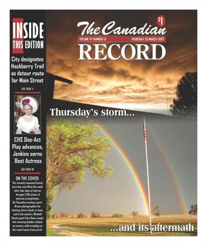 Primary view of object titled 'The Canadian Record (Canadian, Tex.), Vol. 117, No. 13, Ed. 1 Thursday, March 29, 2007'.