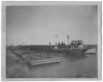 Primary view of [Photograph of the First Boat Through a New Canal, January 24,1908]