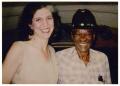 Photograph: [Photograph of Marcia Ball with Clarence "Gatemouth" Brown]