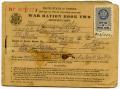 Thumbnail image of item number 1 in: '[Mary Louise Latlip's War Ration Book Two]'.