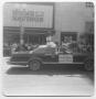 Thumbnail image of item number 1 in: '[Photograph of Miss Fiestas Patrias in parade car]'.