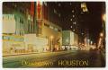 Primary view of [Postcard of "Downtown" Houston]