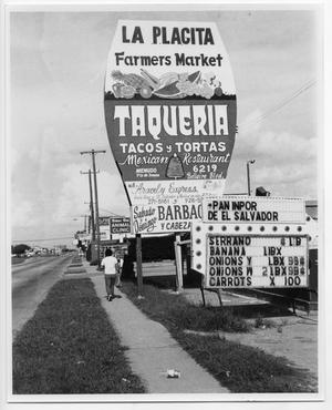 Primary view of object titled '[La Placita Farmers Market]'.
