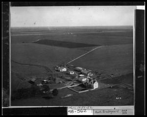 Primary view of object titled 'Aerial View of Brodsgaard Farm'.
