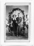 Photograph: [Mr. and Mrs. Harold Hansen on Their Wedding Day]