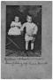 Photograph: [Portrait of Two Young Brothers, Andreas and Christian Berndt]