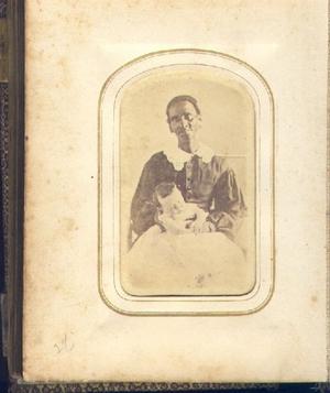 Primary view of object titled 'Digital copy of: Maria Street (black woman) with Edward Hampton Cook'.