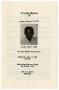 Primary view of [Funeral Program for David Charles Armstrong, Sr., April 13, 1988]