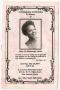 Thumbnail image of item number 1 in: '[Funeral Program for Mary Jo Austin, May 29, 2004]'.