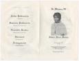 Thumbnail image of item number 3 in: '[Funeral Program for Irene Bacon, April 20, 1981]'.