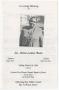 Thumbnail image of item number 1 in: '[Funeral Program for Anita Louise Bean, March 18, 1994]'.