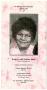 Pamphlet: [Funeral Program for Bernice Lucille Sullivan Bland, December 16, 200…