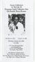 Thumbnail image of item number 1 in: '[Funeral Program for Catherine Ann McDaniels Davis Brown, January 29, 2004]'.