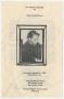 Primary view of [Funeral Program for Lena Bell Brown, September 7, 1983]