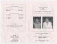 Thumbnail image of item number 3 in: '[Funeral Program for Mary M. Brown, January 8, 2005]'.