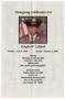 Thumbnail image of item number 1 in: '[Funeral Program for Douglas W. Caldwell, October 9, 2008]'.