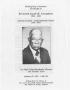Primary view of [Funeral Program for Jacob H. Carruthers, January 19, 1991]