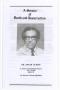 Pamphlet: [Funeral Program for Edgar Clardy, November 17, 1979]
