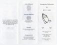 Thumbnail image of item number 3 in: '[Funeral Program for J. C. Cole, October 23, 1998]'.