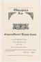 Pamphlet: [Funeral Program for Lowell Thomas Combs, March 29, 1968]